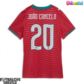 Portugalsko Joao Cancelo #20 Dámské Domácí Dres MS 2026 Krátký Rukáv
